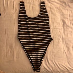 AERIE SUPER SCOOP ONE PIECE SWIMSUIT